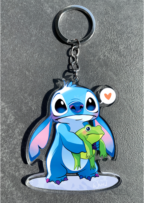Stitch grenouille